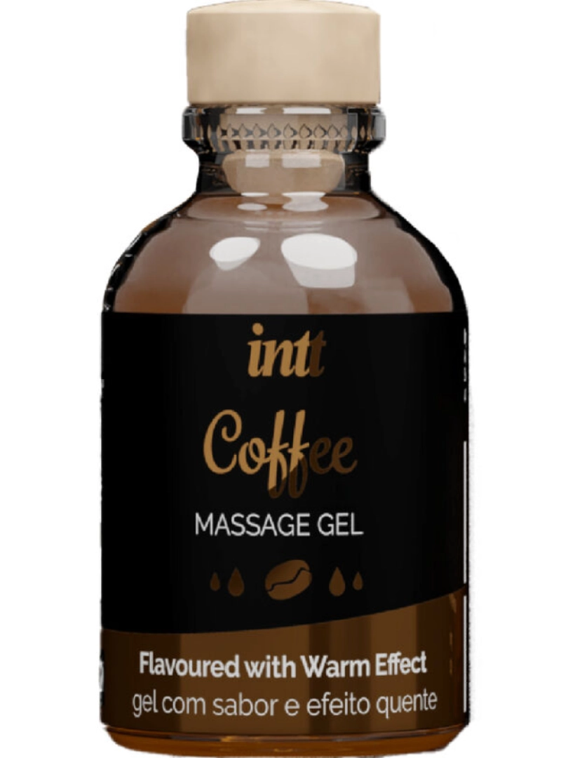 imagem de Gel De Massagem Intt - Hot Effect Sabor De Café1