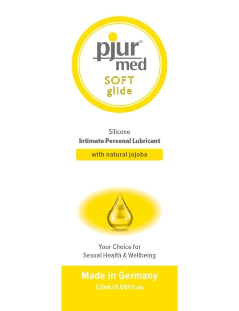 Pjur - Lubrificante De Silicone Pjur Med Soft Glide 1,5 Ml