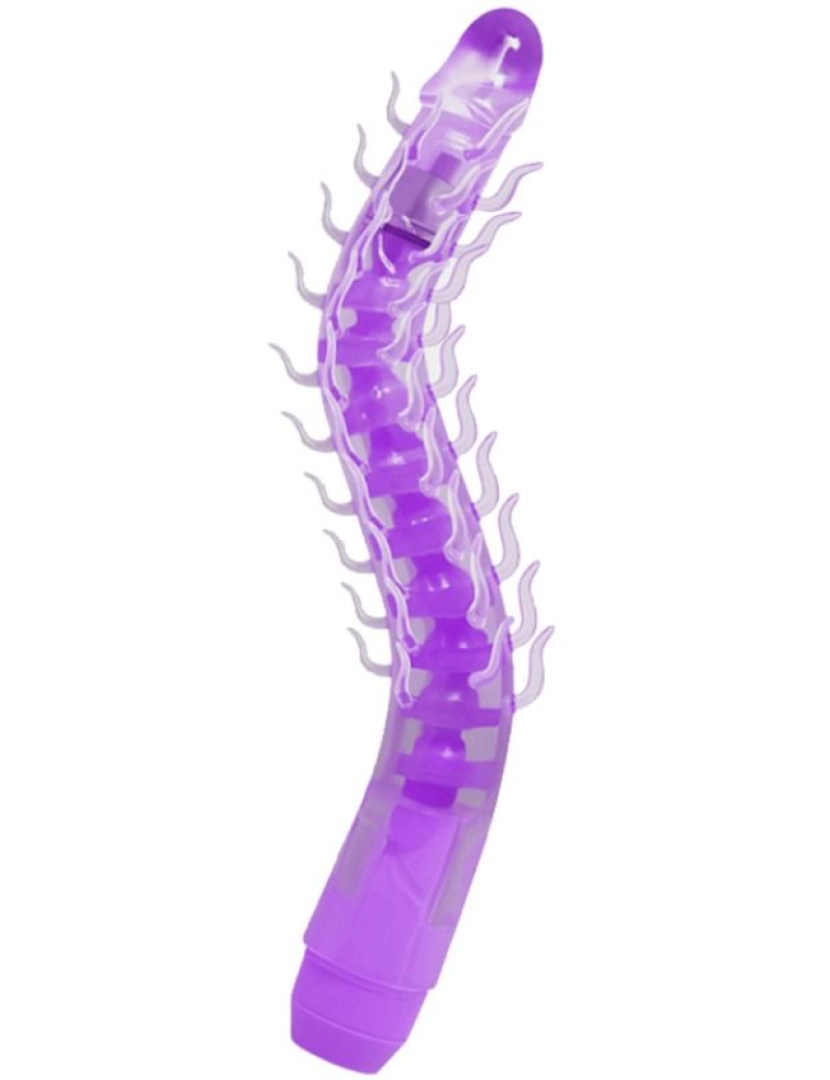 imagem de Flexi Vibe Sensual Spine Bendable Vibrating Dildo Lila 23.5 Cm1