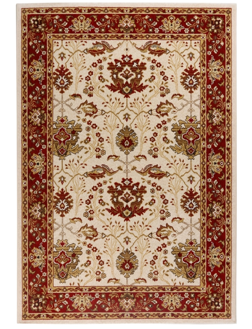 imagem de Tapete clássico de pura lã virgem BALI 795 BEIGE 70x135cm1