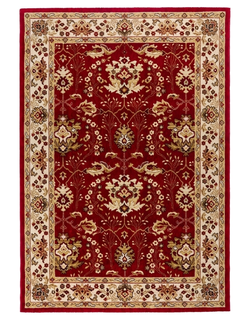 imagem de Tapete clássico de pura lã virgem BALI 795 ROJA 120x180cm1
