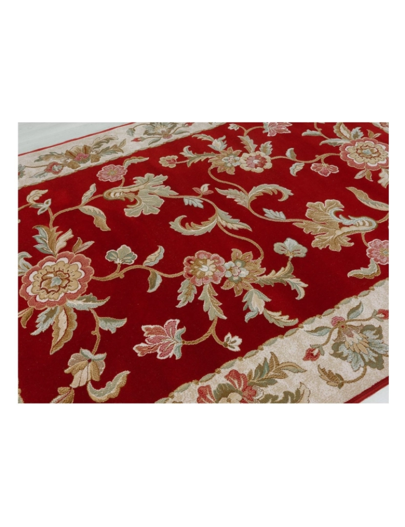 imagem de Tapete clássico de pura lã virgem BYZAN 539 GRANATE 120x160cm5
