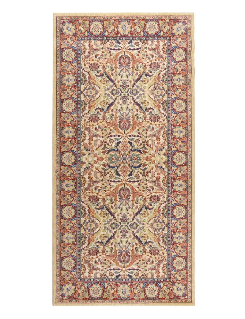 imagem de Tapete clássico de pura lã virgem GASTEIZ 03 ROJA 70x135cm1