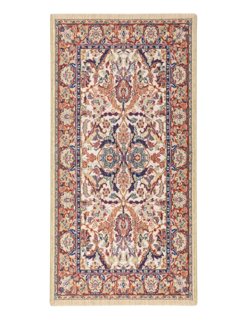 imagem de Tapete clássico de pura lã virgem GASTEIZ 03 ROJA 70x135cm5