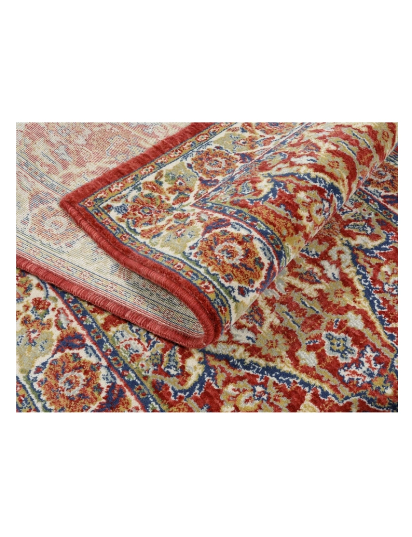 imagem de Tapete clássico de pura lã virgem GASTEIZ 03 ROJA 200x300cm5
