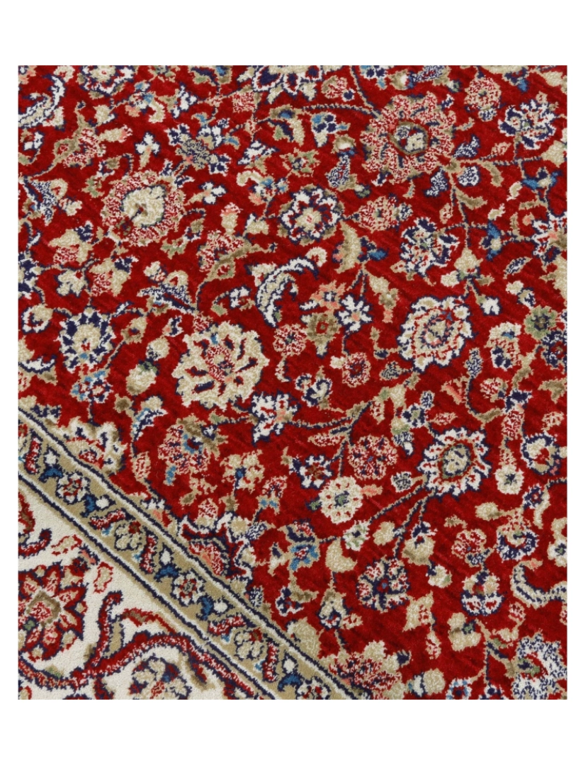 imagem de Tapete clássico de pura lã virgem GASTEIZ 05 ROJA 140x200cm3