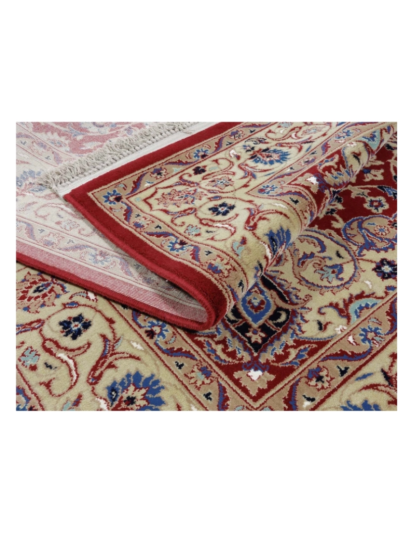 imagem de Tapete clássico de pura lã virgem PERSIA 813 ROJO 140x200cm3