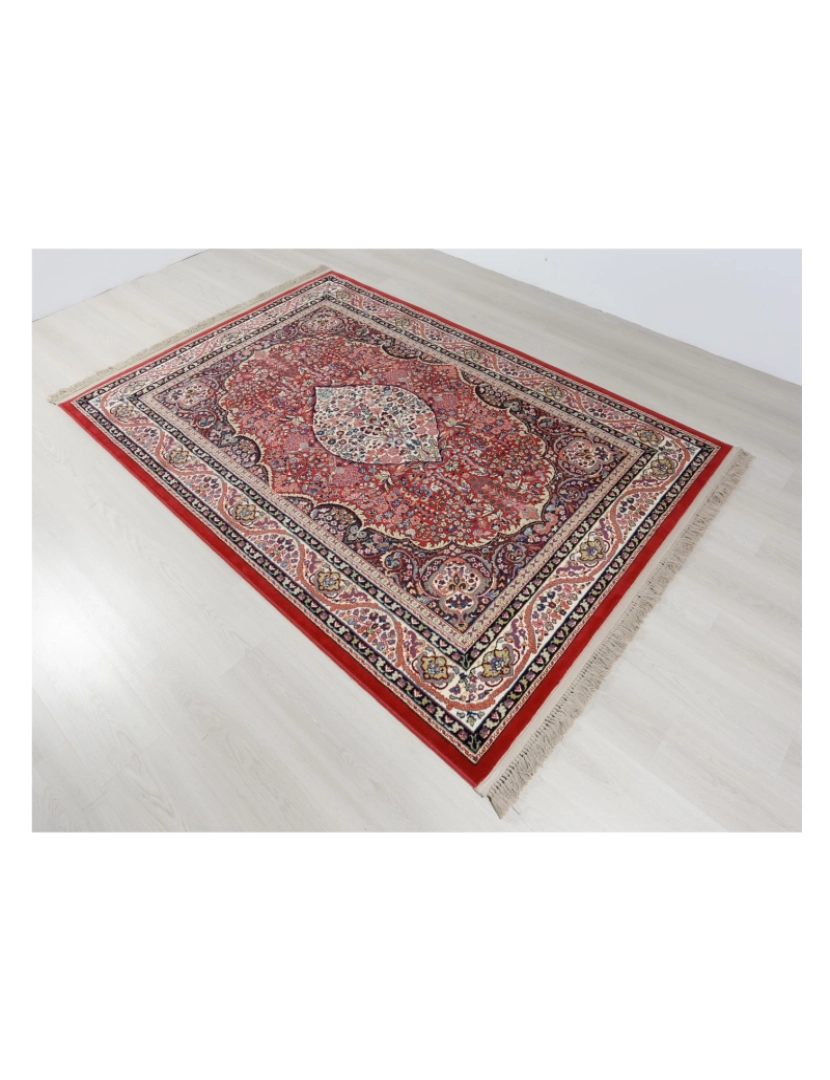 imagem de Tapete clássico de pura lã virgem PERSIA 820 GRANA 70x135cm2