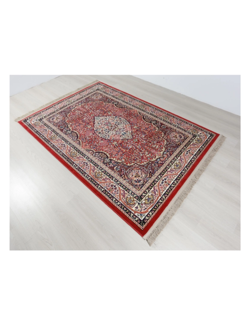 imagem de Tapete clássico de pura lã virgem PERSIA 820 GRANA 70x300cm2