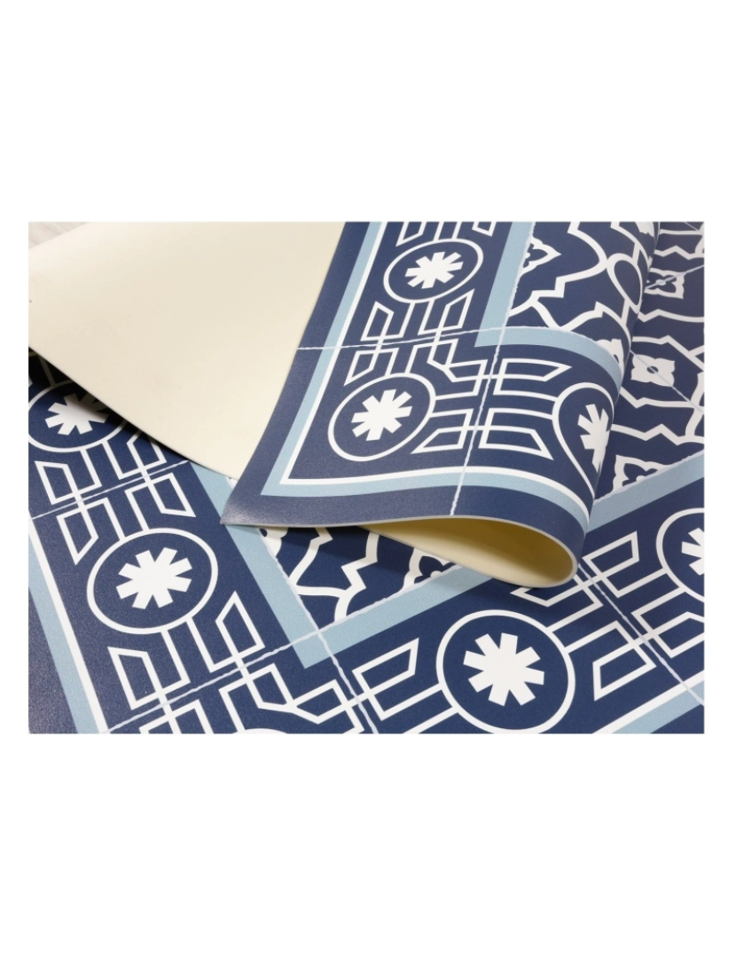imagem de Tapete de vinil azulejo MAROC 120x210cm4
