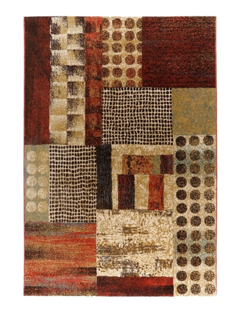 imagem de Tapete moderno de pura lã virgem BALI 786 140x200cm4