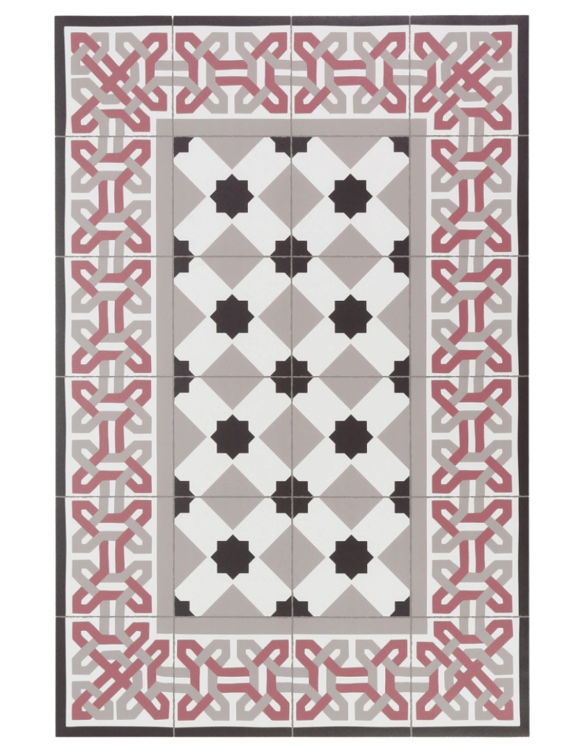imagem de Tapete vinil azulejo CAMELOT 120x120cm1