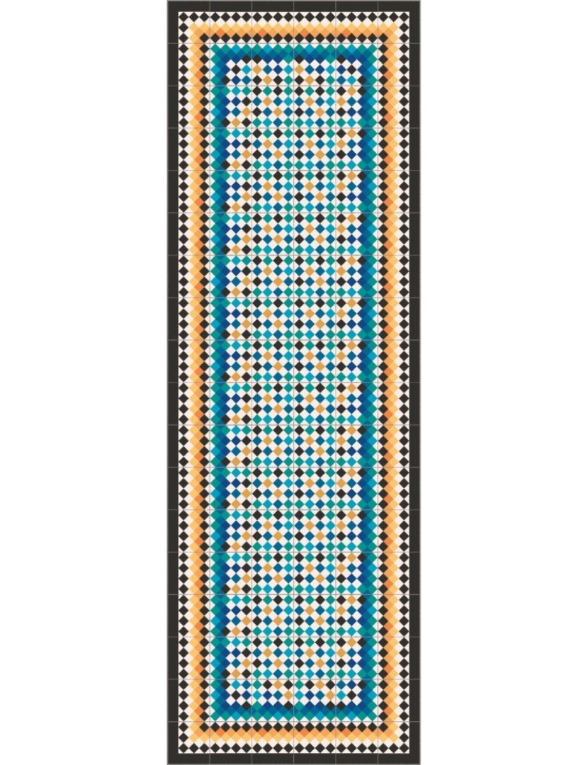 imagem de Tapete vinil azulejo KARMOY 195x285cm10
