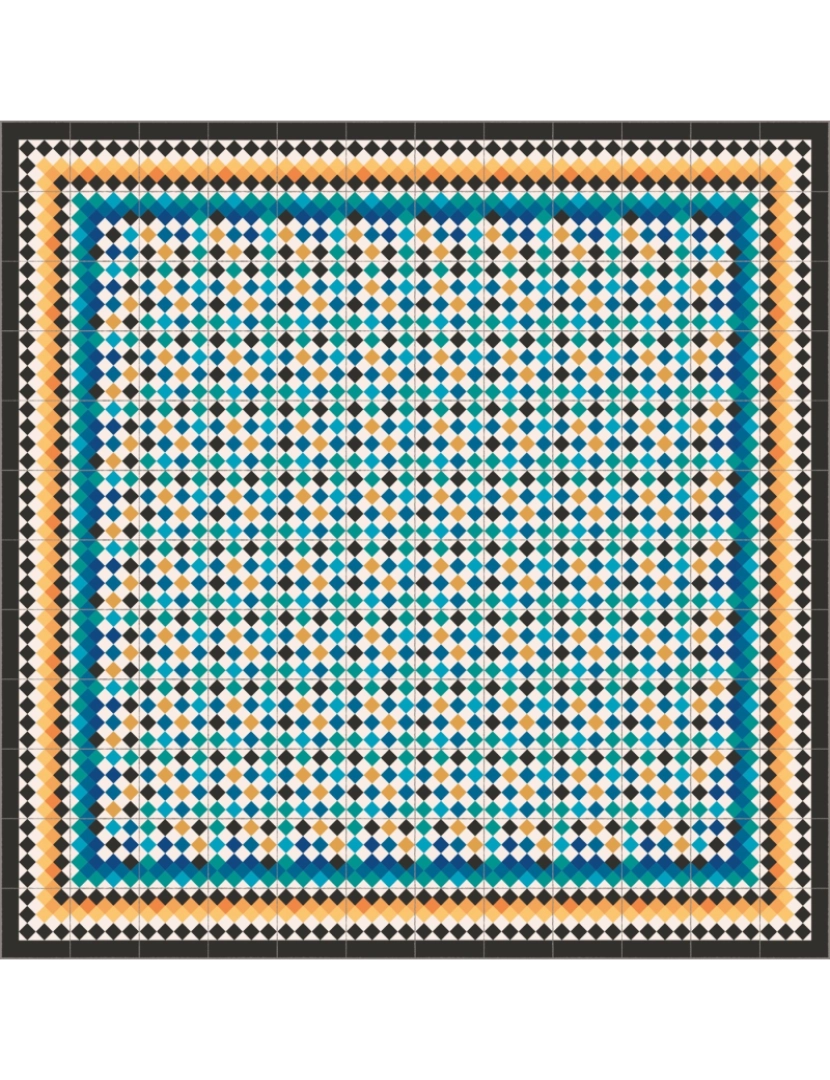 imagem de Tapete vinil azulejo KARMOY 195x285cm7