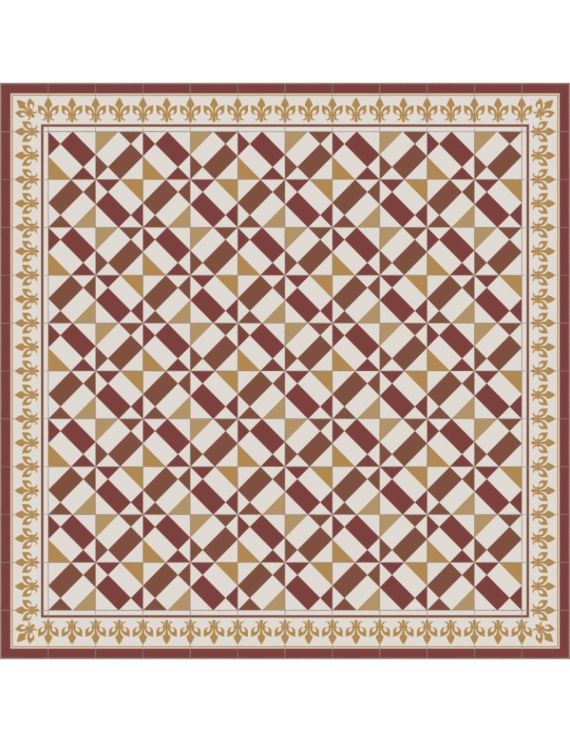 imagem de Tapete vinil azulejo LEDA 60x240cm6
