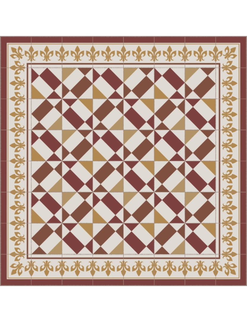 imagem de Tapete vinil azulejo LEDA 60x240cm8