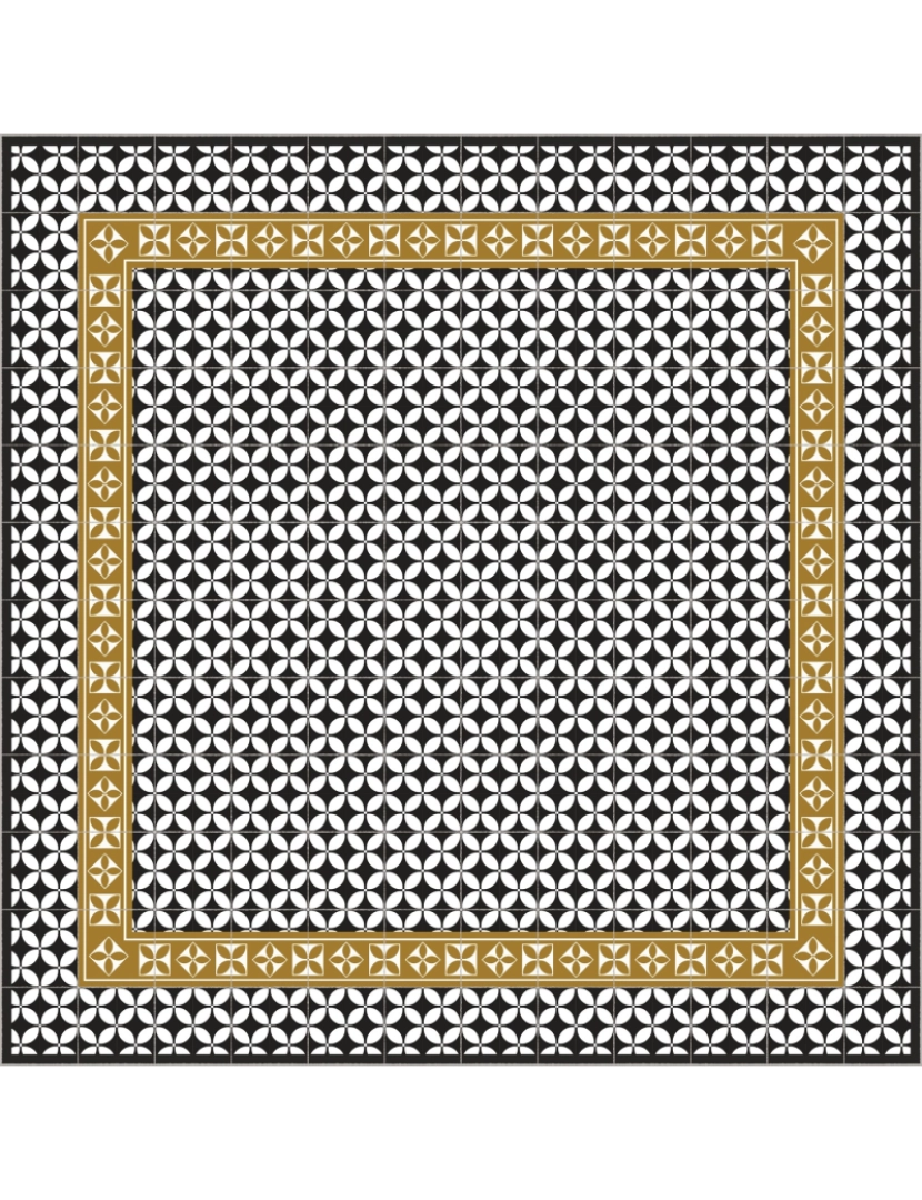 imagem de Tapete vinil azulejo LABUAN 60x150cm5