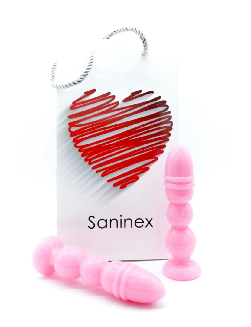 Saninex Sextoys - Saninex Delight Plug-Dildo Pink