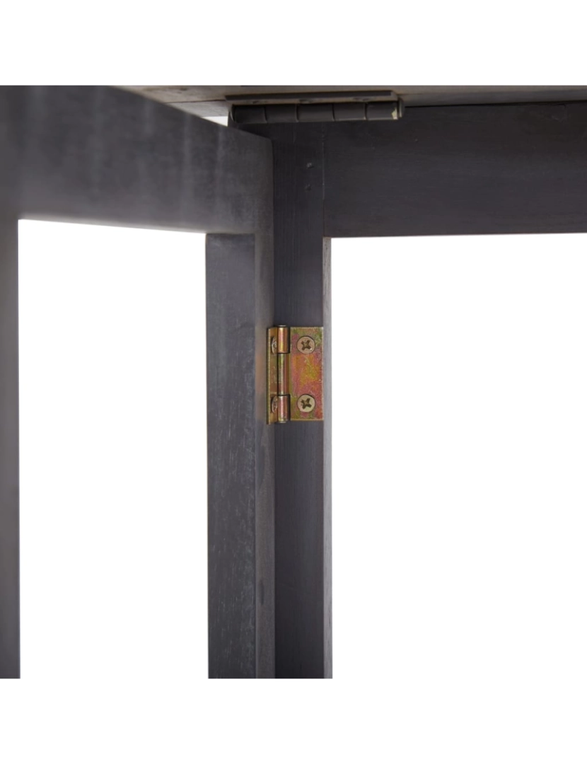 imagem de vidaXL Mesa de varanda dobrável 90x50x74 cm madeira de acácia maciça8