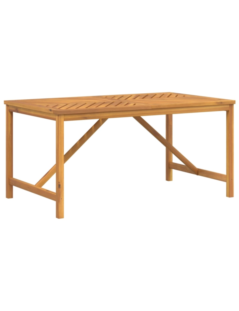 Vidaxl - vidaXL Mesa de jantar para jardim 150x90x74cm madeira de acácia maciça