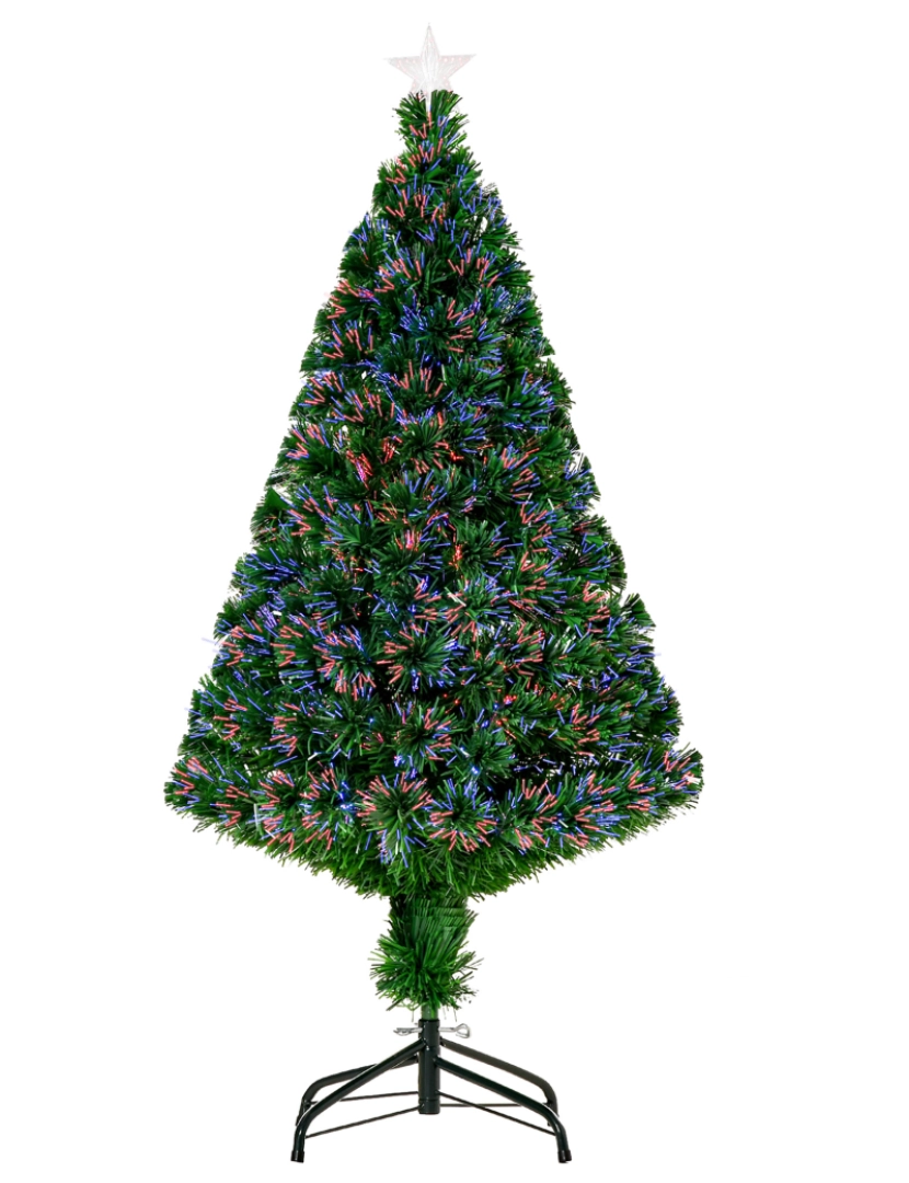Homcom - Árvore de Natal 120cm cor verde 02-0349