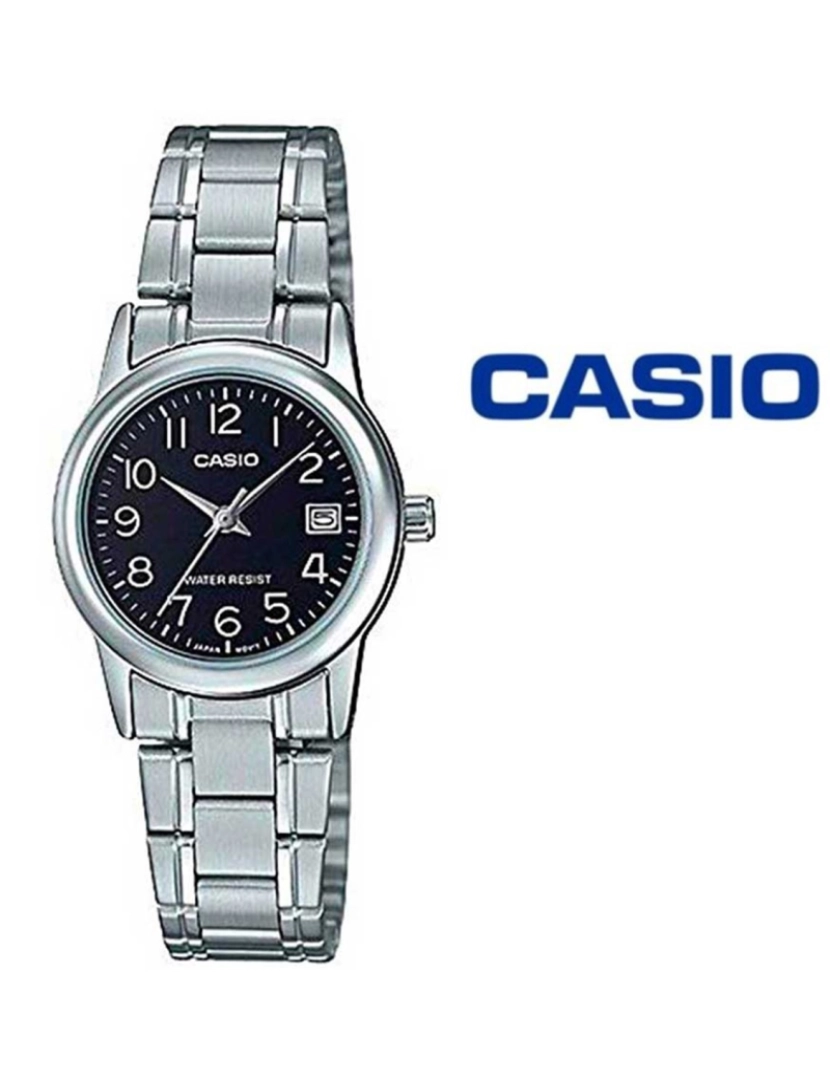 Casio - Relógio Senhora Classic Prateado Cinza
