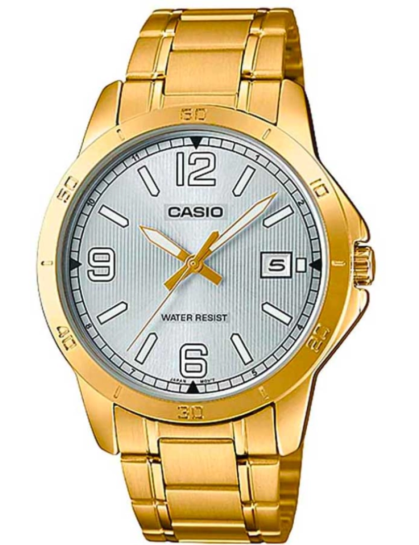 Casio - Relógio Senhora Classic Amarelo Dourado