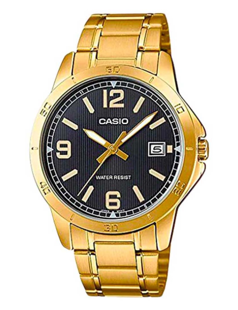 Casio - Relógio Homem Classic Amarelo Dourado