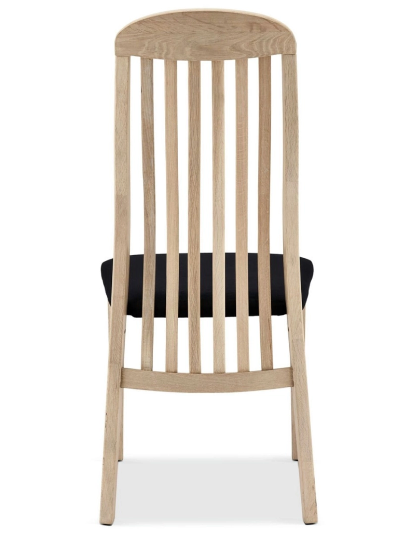 imagem de Conjunto de 2 cadeiras de jantar de madeira Heidi White-Oil Finish3