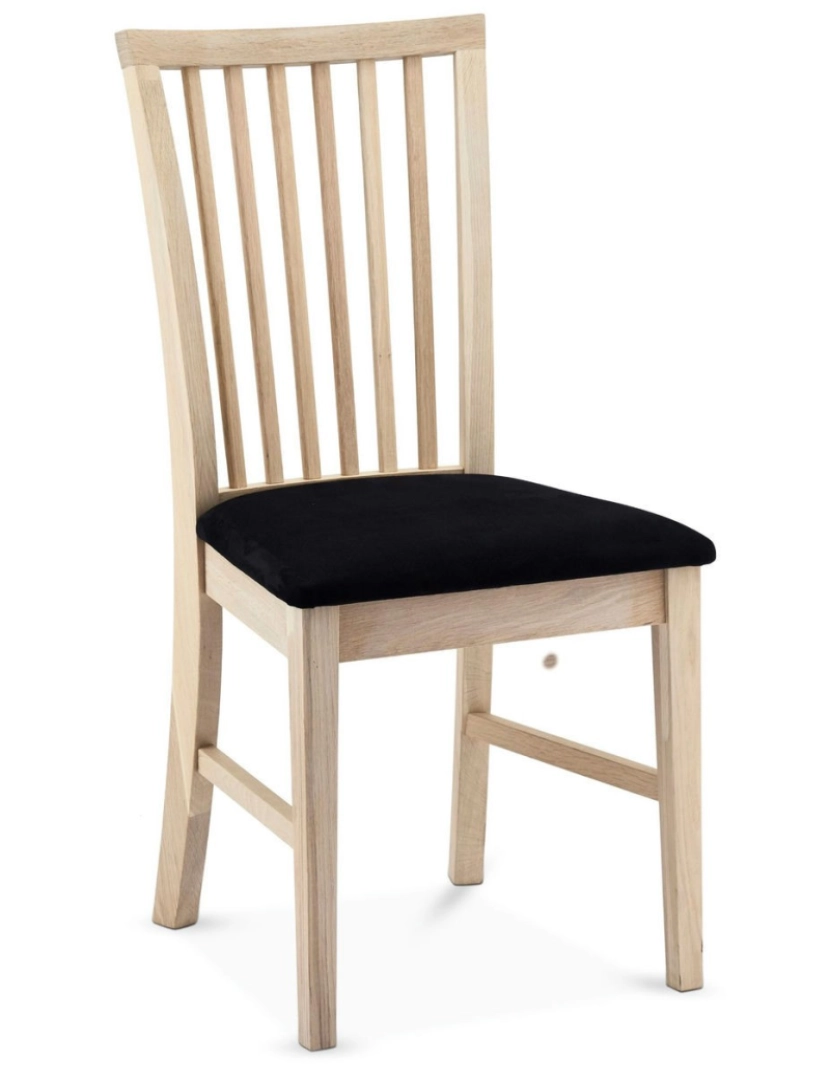 Furnhouse - Conjunto de 2 cadeiras de jantar de madeira Mette White-Oil Finish