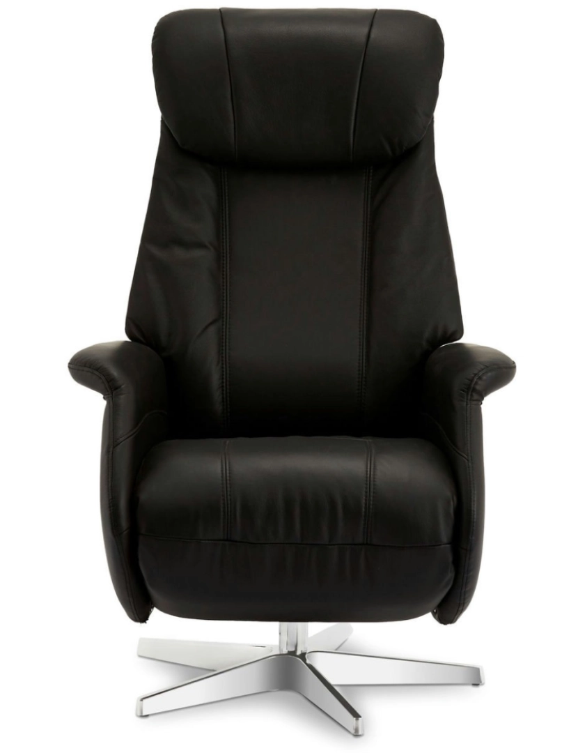 imagem de Recliner Bonanza couro preto5