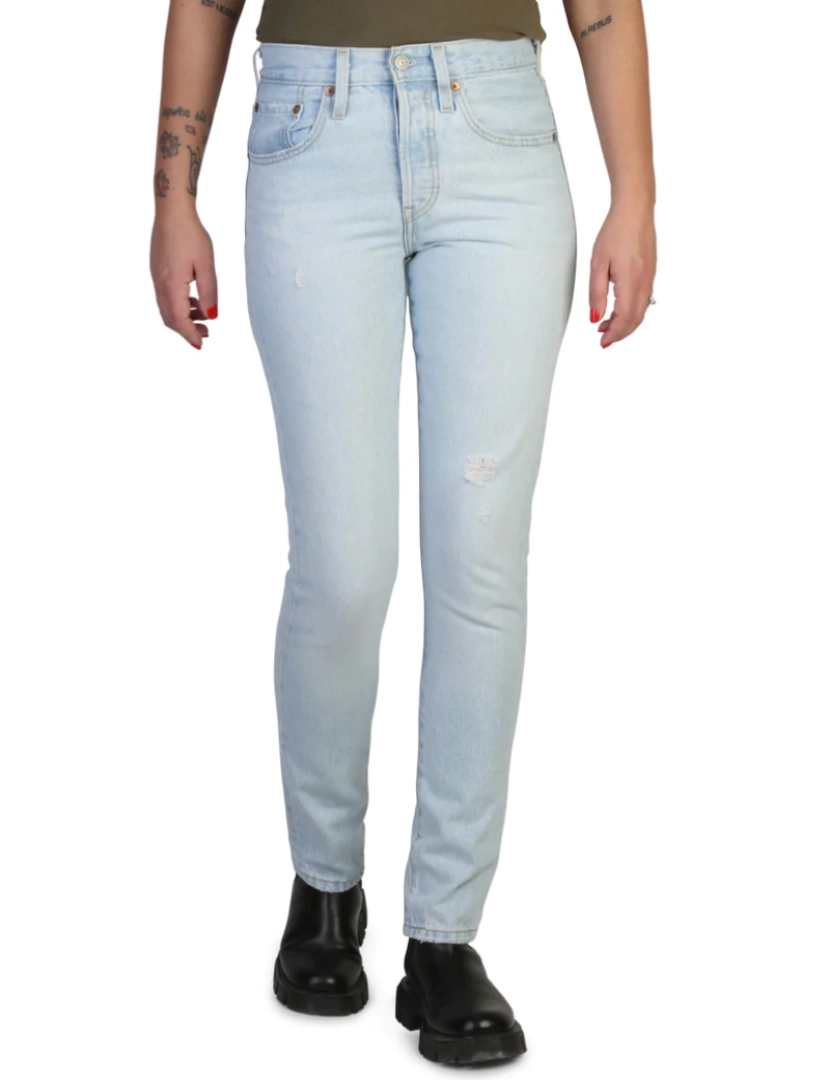 Levis - Levis 501 Skinny Azul