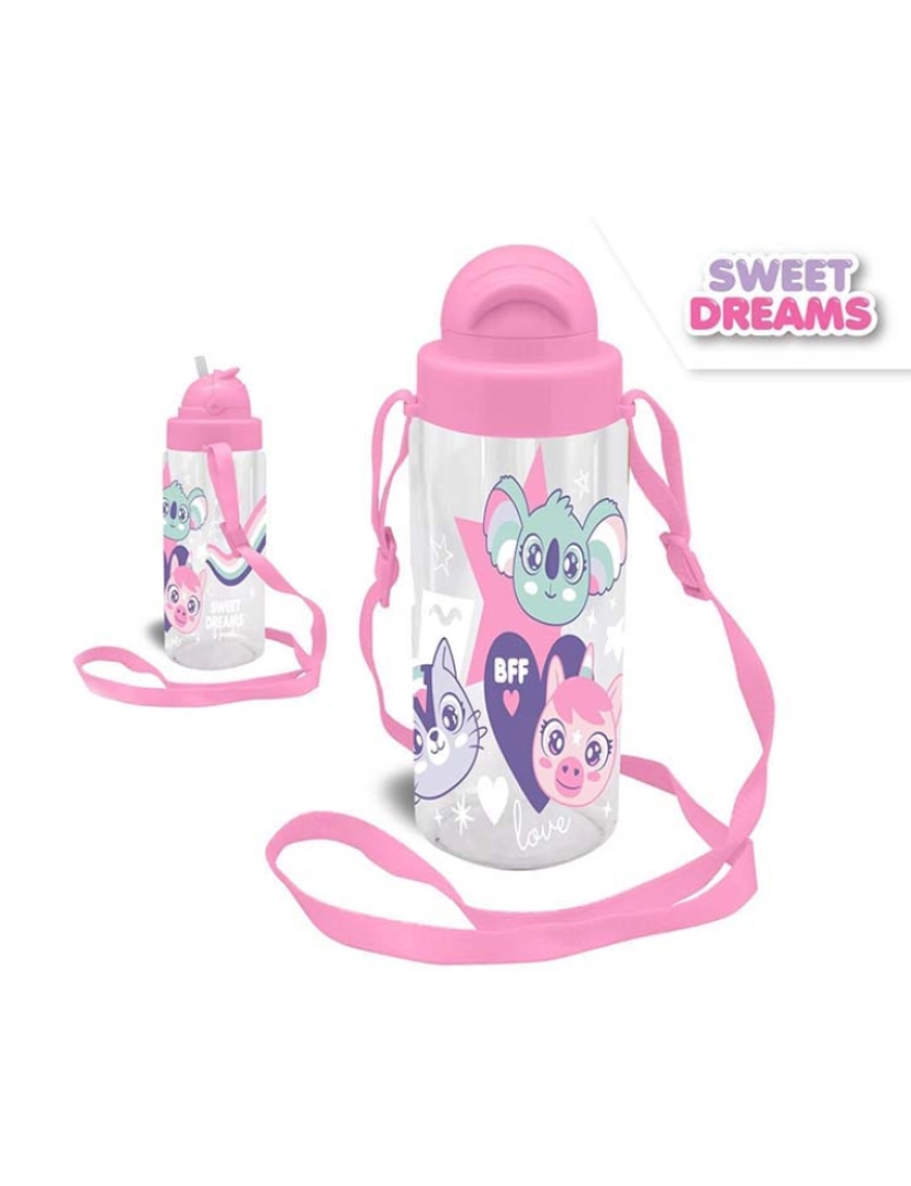 Sweet Dreams - Garrafa Tritan Com Pega 500Ml Sweet Dreams 12X1