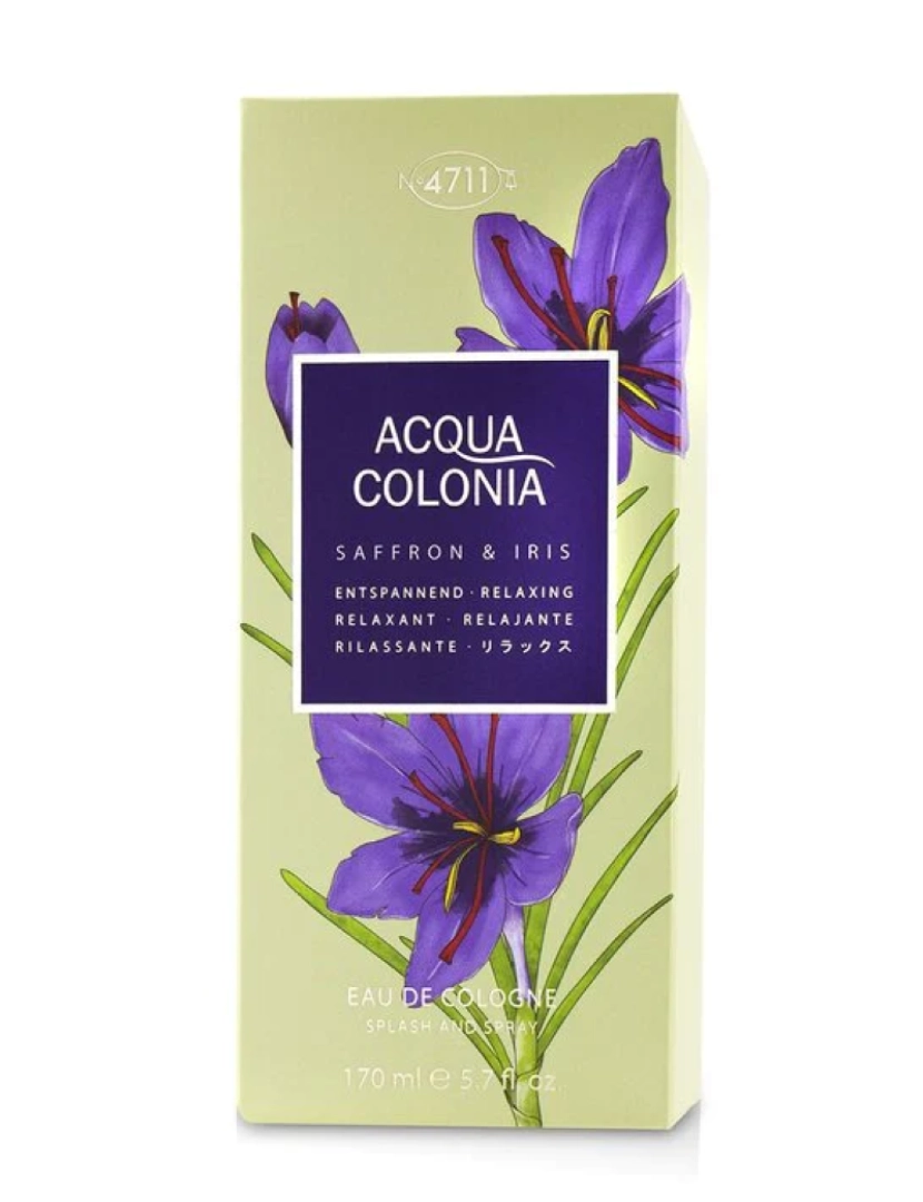 imagem de Acqua Colonia Saffron & Iris Eau De Colônia Spray2