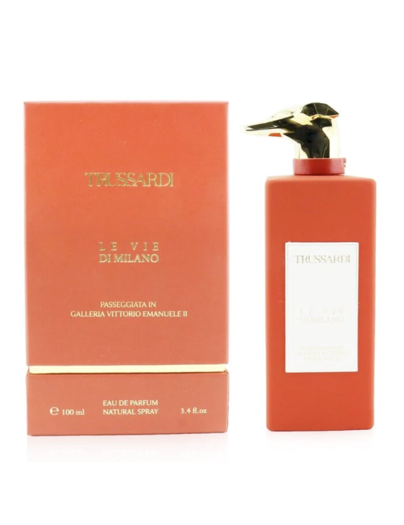 Trussardi - Passes. Em Galleria Vittorio Emanuele Ii Eau De Parfum Spray