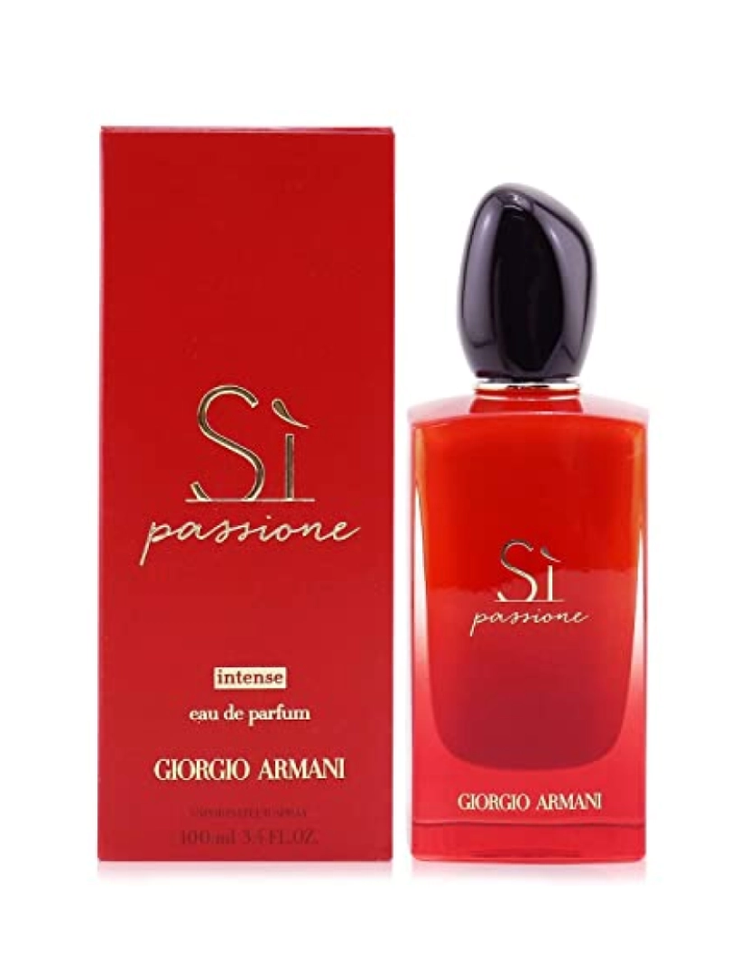 imagem de Armani Si Passione Intense Por Giorgio Armani Eau De Parfum Spray 3.4 Oz (Mulheres)3