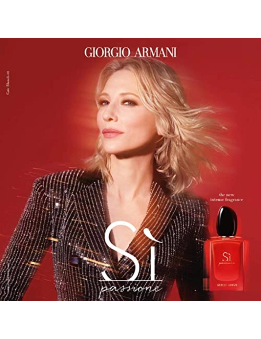 imagem de Armani Si Passione Intense Por Giorgio Armani Eau De Parfum Spray 3.4 Oz (Mulheres)4