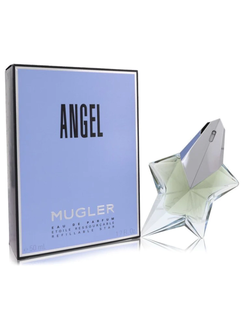 Thierry Mugler - Angel By Thierry Mugler Eau De Parfum Spray Recarregável 1.7 Oz (Mulheres)