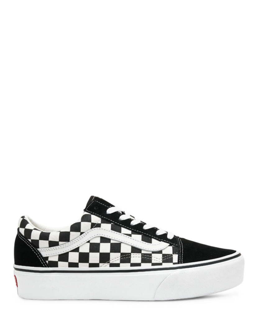 Vans Old Skool Platform Preto Vans ClubeFashion