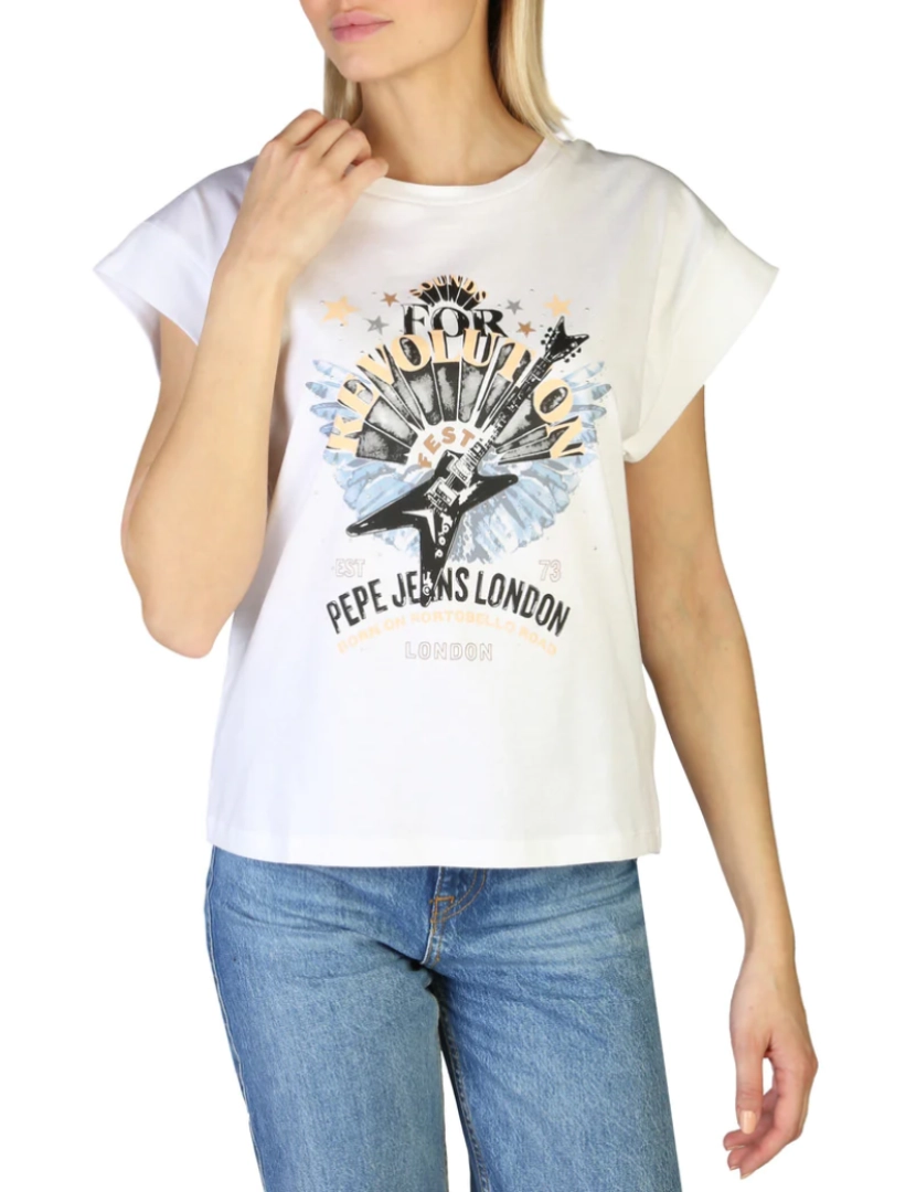 Pepe Jeans - Pepe Jeans - Caroline_Pl505158 Branco