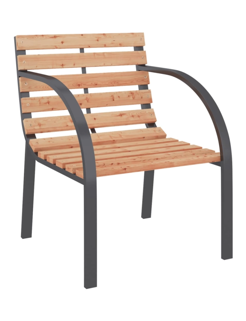 Vidaxl - vidaXL Cadeiras de jardim 2 pcs madeira