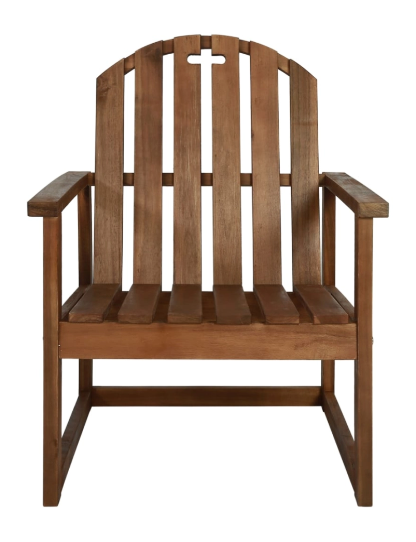 imagem de vidaXL Cadeiras de jardim 2 pcs madeira de acácia maciça6