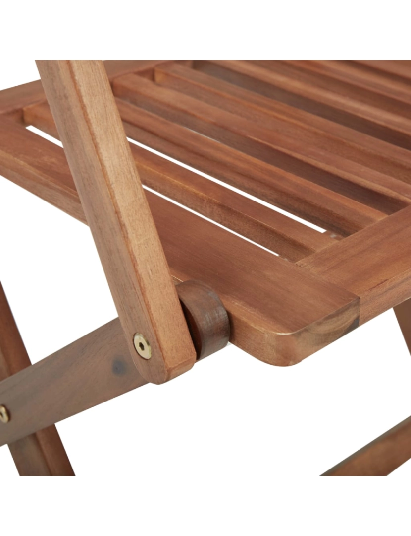 imagem de vidaXL Cadeiras de jardim dobráveis 4 pcs madeira de acácia maciça7