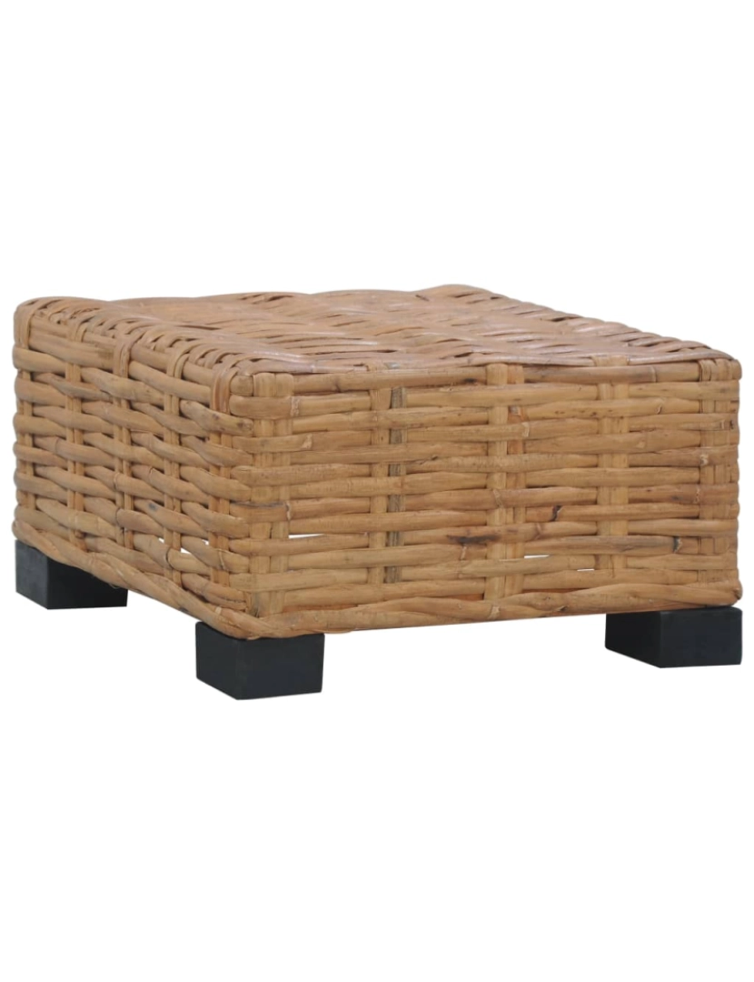 Vidaxl - vidaXL Mesa de centro 47x47x28 cm vime natural