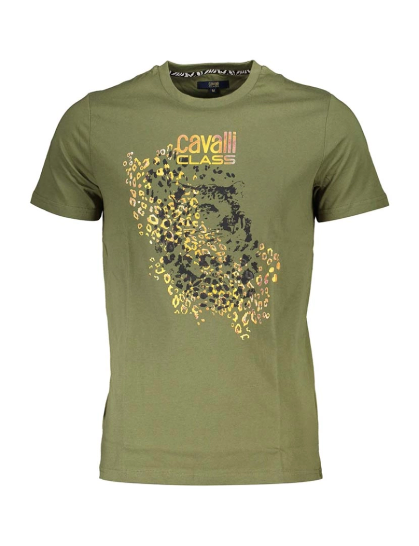 Cavalli Class - T-Shirt Homem Verde