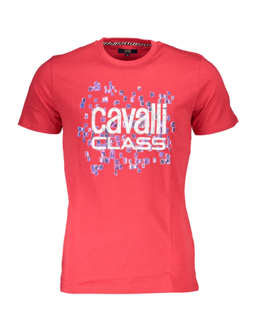 Cavalli Class - T-Shirt Homem Vermelho