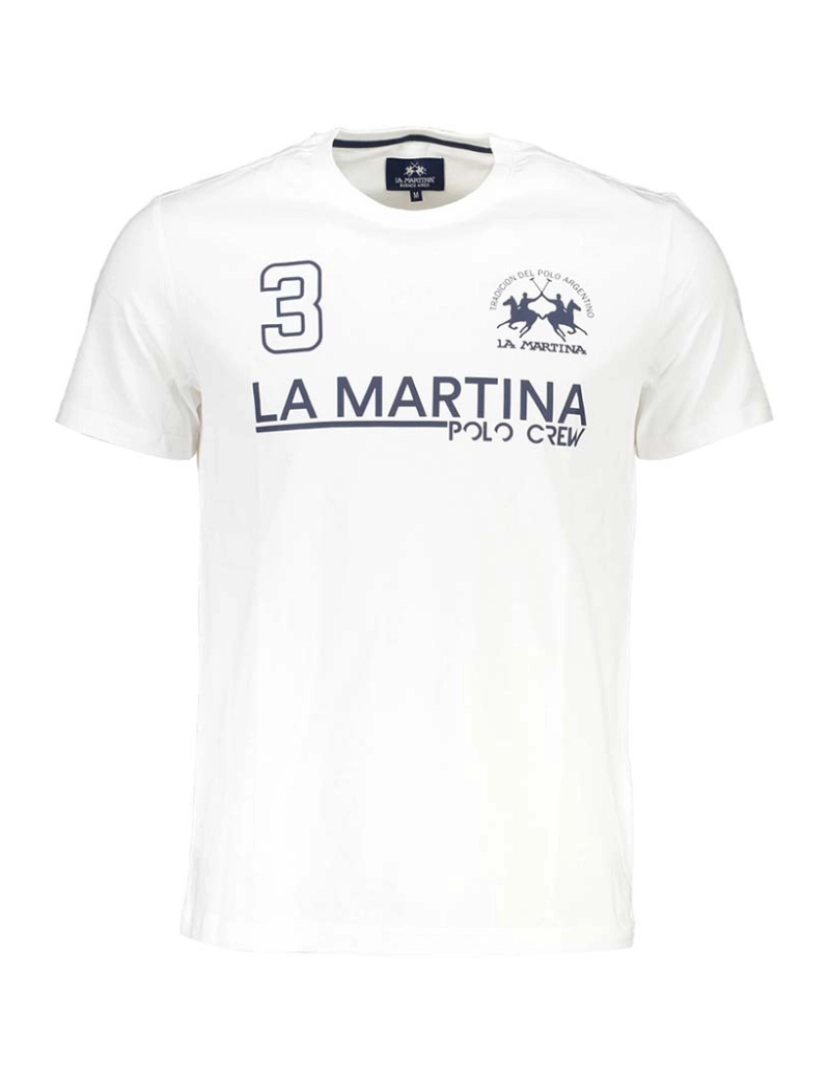 La Martina - T-Shirt Homem Branco