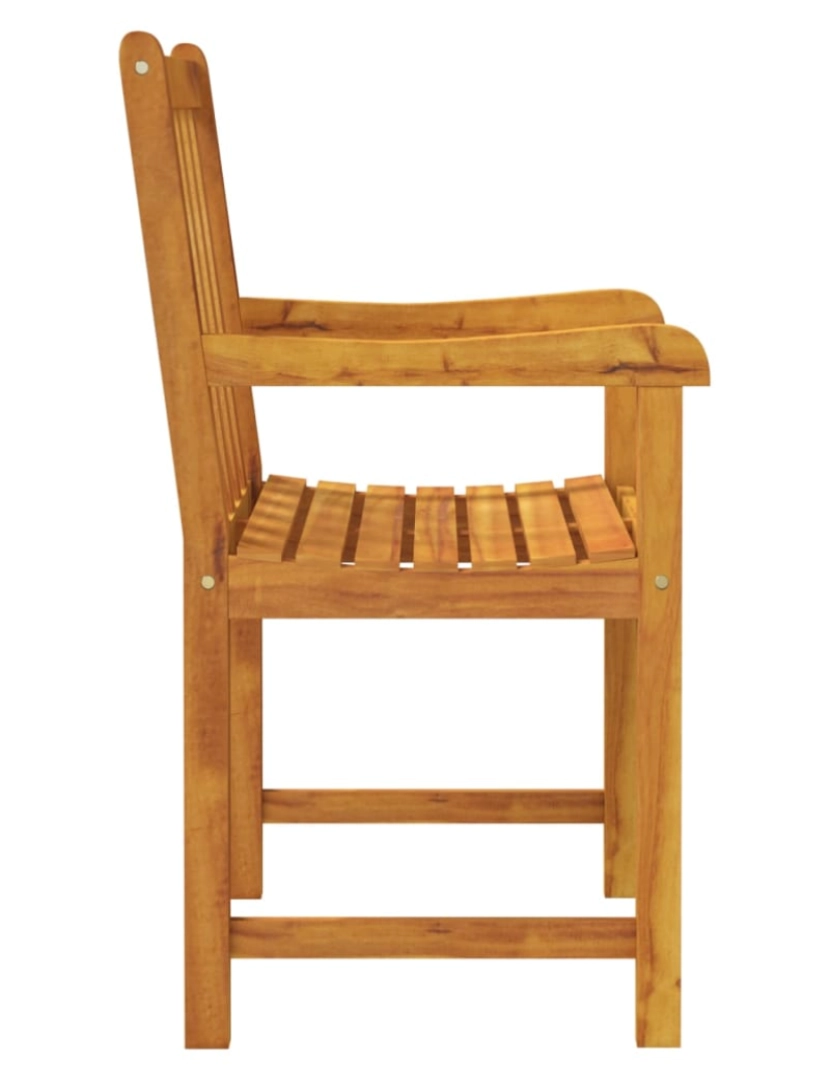 imagem de vidaXL Cadeiras de jardim 2 pcs madeira de acácia maciça6