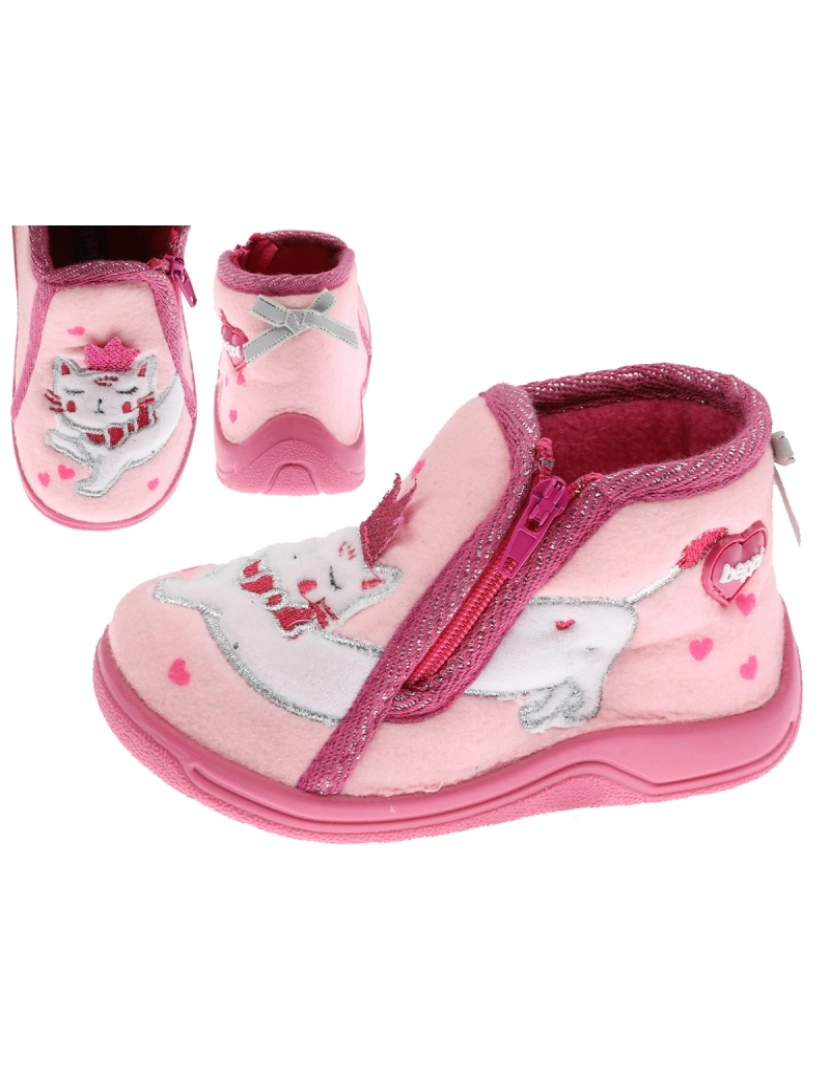 Beppi - Pantufa Rosa Beppi 2187923