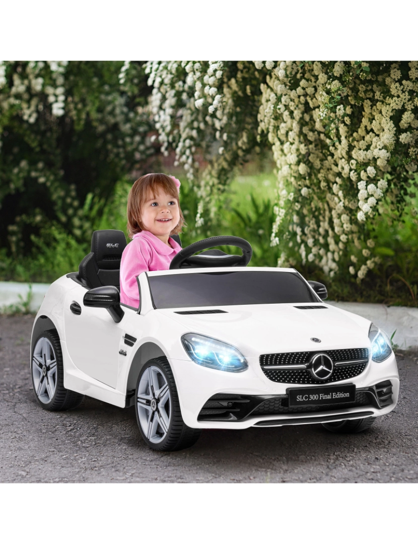 imagem de Carro Elétrico 107x62,5x44cm cor branco 370-222V90WT2